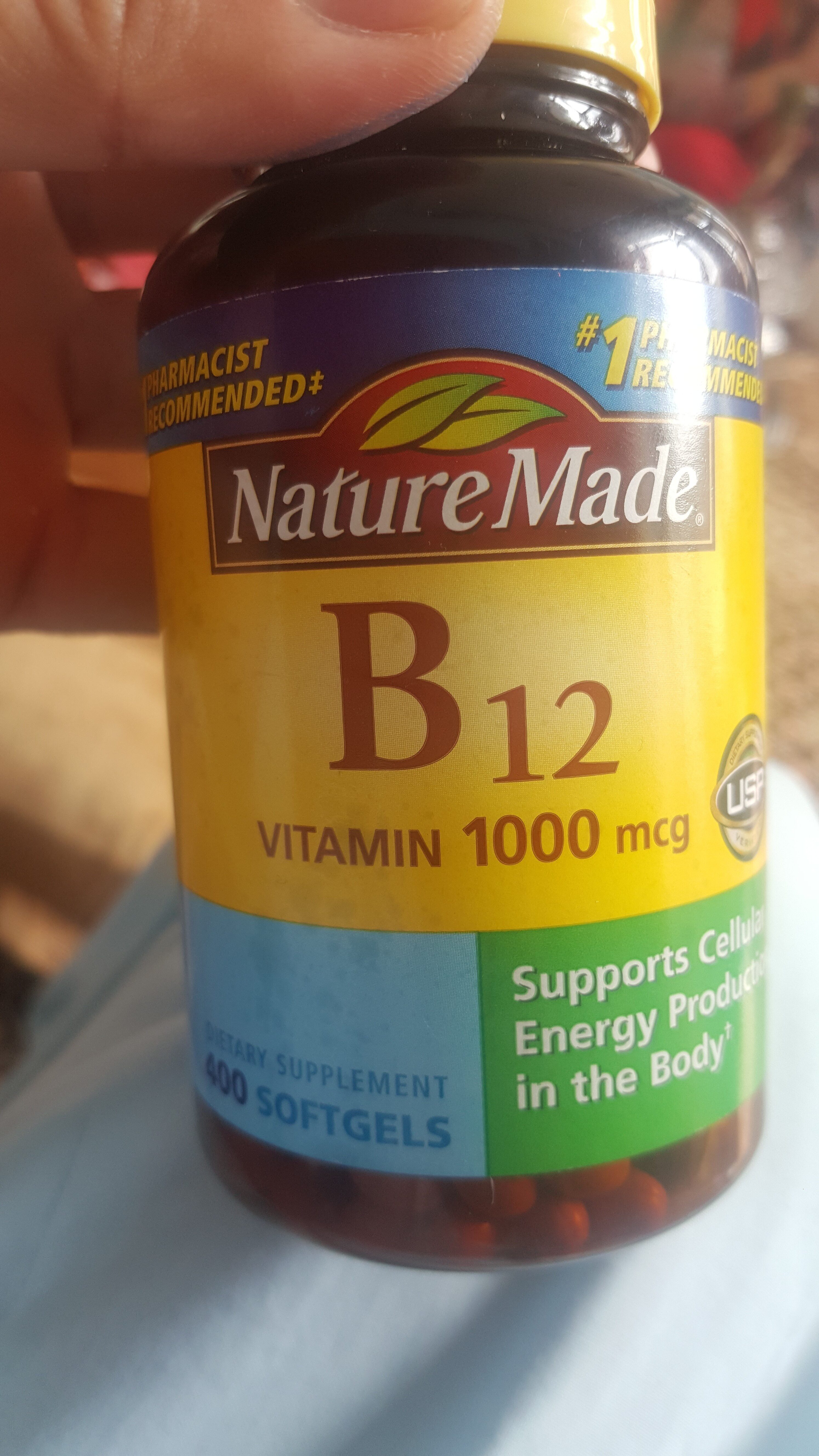 B12 1000mcg - Ingredients - en
