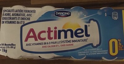 Actimel 0% - Product - fr