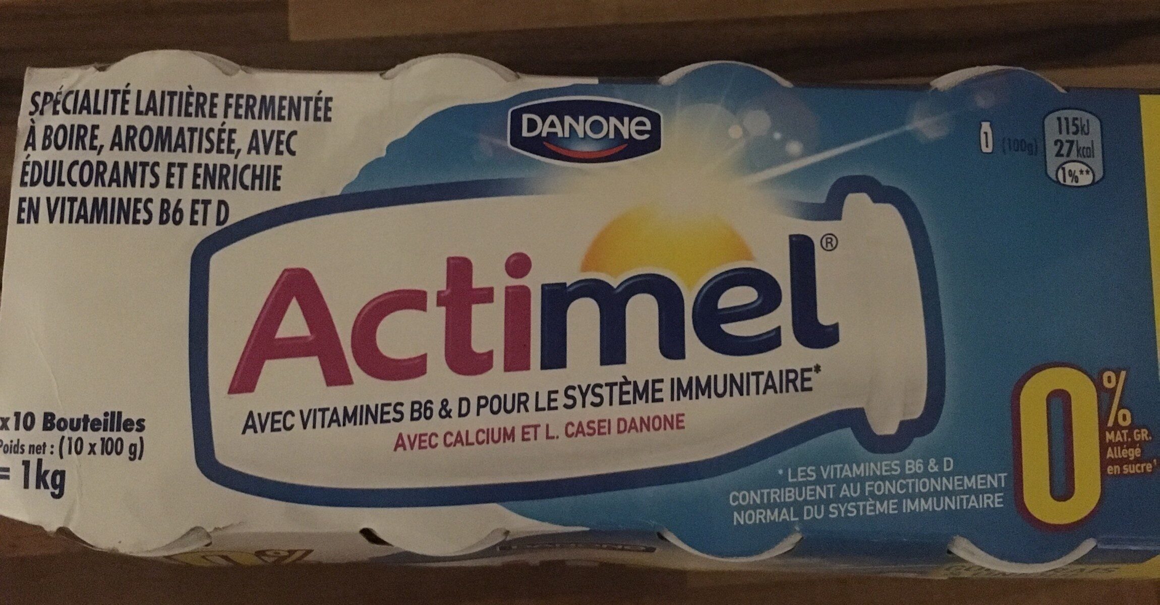 Actimel 0% - Product - fr