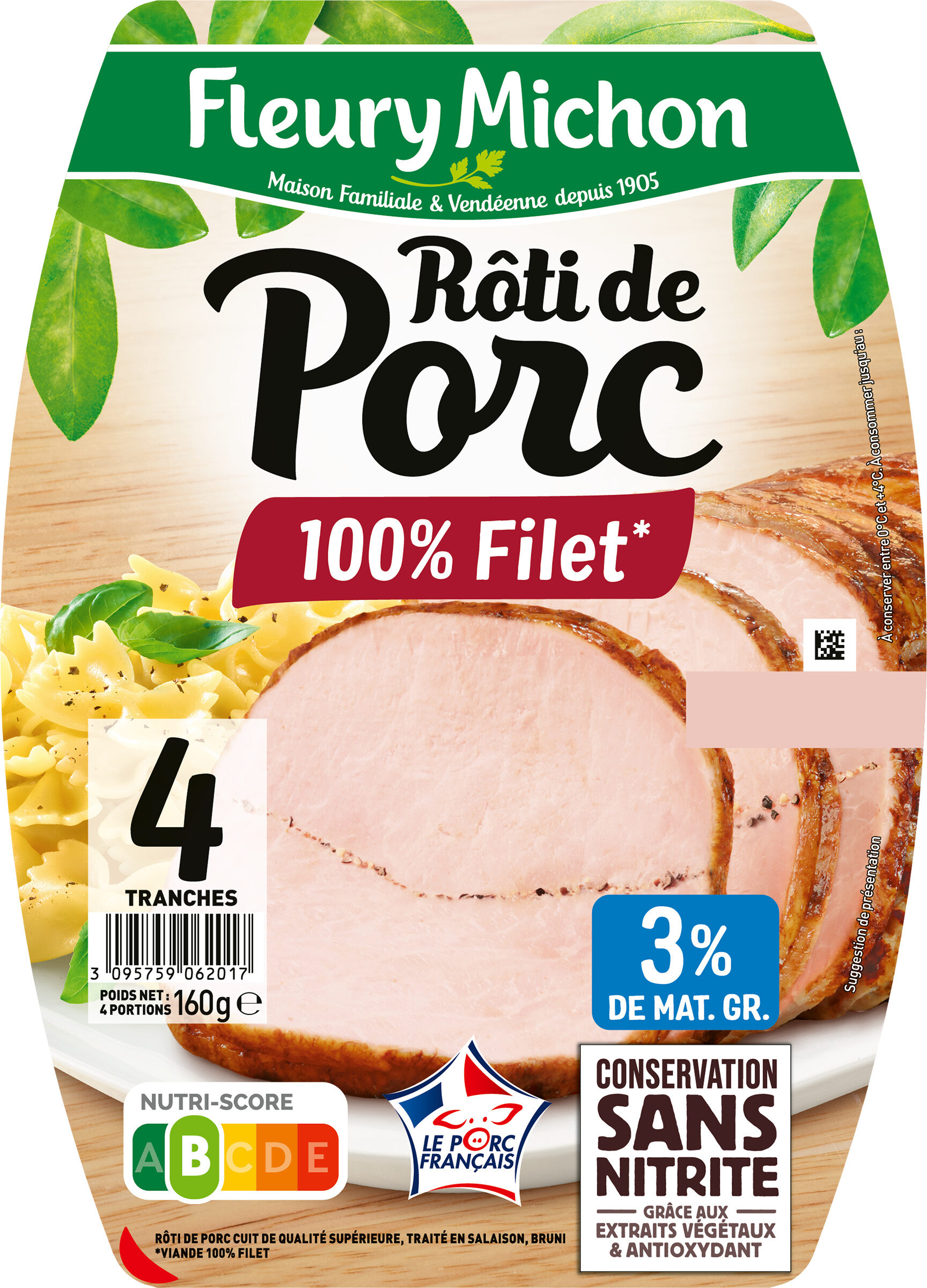 Rôti de Porc - 100 % filet* - Product - fr