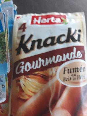 knacki gourmande - Product - fr