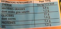 Lustucru tortellini a poeler jambon emmental 300g - Nutrition facts - fr