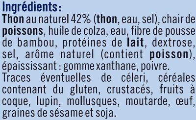 Rillettes de thon - Ingredients - fr