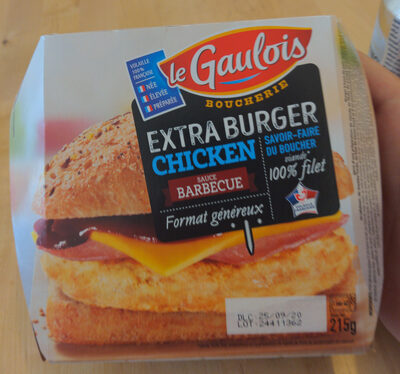 extra chicken burger sauce barbecue x1 - Product - fr