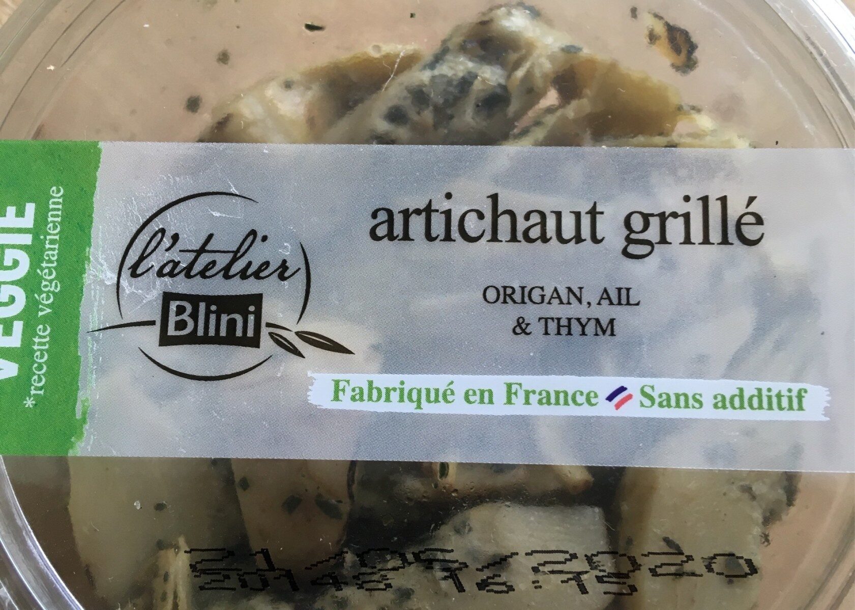 Artichaut grillé - Product - fr