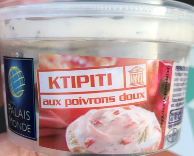 Fromage blanc Palais du Monde Poivrons doux - Nutrition facts