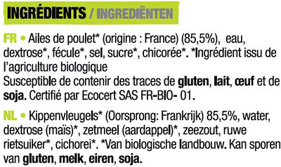 Grignottes de poulet rôti nature - Ingredients - fr