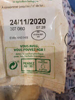 Grignottes de poulet rôti nature - Recycling instructions and/or packaging information - fr