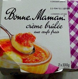 Crème brûlée aux oeufs frais - Product - fr