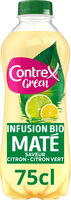 CONTREX Green Infusion de Maté BIO saveur Citron Citron Vert 75cl - Product - fr